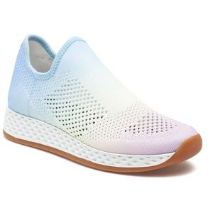 NIB URBAN SPORT BY J/SLIDES TORI Knit Slip On Sporty Tie Dye Sneakers